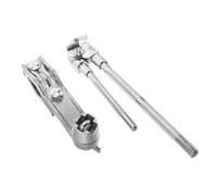 Mikinona Soporte para Cencerro con Abrazadera Brazo Corto y Extensión Unidireccional Soporte Compacto y Estable para Instrumentos de Percusión Compatible con Variedad de Cencerros