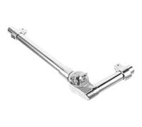Mikinona Soporte para Tom Metálico Ajustable para Batería Soporte de Tom Estable Abrazadera de Tubería Accesorio para Instrumentos de Percusión Compatible y Resistente para Bateristas
