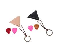 Mikinona Soportes Portátiles para Púas Guitarra Organizador Guitarra con Hebilla Metálica Accesorios Instrumentos