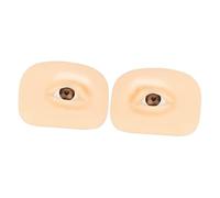 Mikinona Tablero De Práctica De Maquillaje De Silicona Reutilizable Para Ojos Artificial Suave Para Entrenamiento De Sombras Para Maquilladores Principiantes