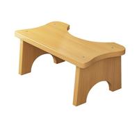 Mikinona Taburete De Baño Pequeños Taburete De Pies De Inodoro Bath Paso Taburetes Pisando Orinal Aumentó Heces Asiento Baño Madera