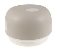 Mikinona Taburete Infantil en Forma de Hongo Gris de 18 Cm, Reposapiés Antideslizante de Plástico Ligero para Baño, Dormitorio y Cambio de Zapatos, Taburete Pequeño Multifuncional