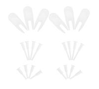 Mikinona Tapones para Balones de Yoga y Fitness Kit de 24 Piezas con Extractor de Plástico Tapón de Válvula Resistente y Accesorios para Inflado y Mantenimiento de Equipos de Ejercicio