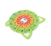 Mikinona Tarjetas Educativas de con Círculo de Tarjetas de Notas de Piano Ritmo y Teoría Musical Herramienta Didáctica Segura para Principiantes