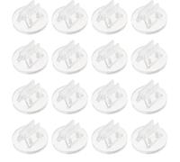 Mikinona Tarjetero Plástico Transparente para Tarjetas de Presentación, 100 Piezas, Soporte Vertical para Oficina y Eventos, Base Resistente para Cartas y Juegos de Mesa