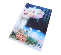 Mikinona Telón de para Fotografía Infantil Tela Decorativa Resistente para Escolares Uso Interior y Exterior para Shower y Sesiones Familiares