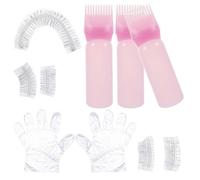 Mikinona Tinte Cabello Botella De Aceite Cabello Kit Para Teñir El Aplicador De Aceite Kit De Accesorios Para Teñir El Herramienta Para El Para Uso Salón o Casa