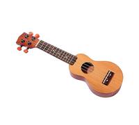 Mikinona Ukulele Mini Soprano Hawaiano Madera Sapele Diapasón De Cuerdas Instrumento De Viaje
