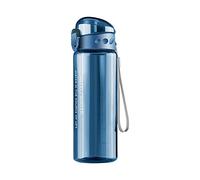 Mikiuly Botella de Agua, 780ml Botella Agua Deporte, Botella de agua Sin BPA a prueba de fugas, Una pulsación para Abrir, Deporte, Gimnasio, Running, Bicicleta, el camping(Azul)