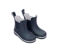 Mikk-line Botas de goma cortas para niños | Botas de goma descalzas para niños | Botas de lluvia slip-on resistentes a la intemperie | Zapatos impermeables hasta el tobillo para exteriores con suela