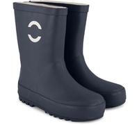 Mikk-line Botas de goma para niños | Botas de lluvia con detalles reflectantes - Botas impermeables para niños, ligeras y antideslizantes | Cómodas botas para niños para todo clima, azul oscuro, 22 EU