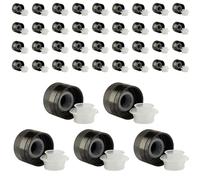 mikken 50 vertedores para botellas de aceite, para vinagre y aceite, incluye tapa de rosca, apto para rosca PP 31,5