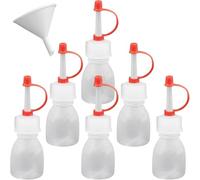 mikken Botella pulverizadora de plástico, color blanco, 10 ml, 10 unidades