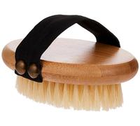 Mikki Cepillo de Mano con Cerdas Hecho de Bambú para Pieles Suaves y de Pelo Corto, Cepillo Suave de Acicalamiento, para Perros y Gatos, Fabricado con Bambú Sostenible, Cepillado Suave 80 g