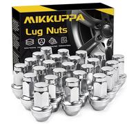 MIKKUPPA M14x2.0 Tuercas de Lug para Ford F-150 Expedition Lincoln Navigator Factory Wheels - 24pcs 13/16 Hex 2 Pulgadas Cromadas Estilo de Fábrica Grande Bellota Asiento Tuercas
