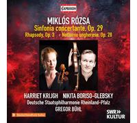 Miklos Rozsa Miklós Rózsa: Sinfonia Concertante, Op. 29/R (CD) (Importación USA)