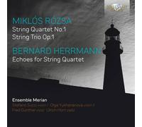 Miklós Rózsa Miklós Rózsa: String Quartet No. 1/String Tr (CD) (Importación USA)