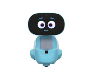 Miko 3: Robot Inteligente con IA para niños | Robot para el Aprendizaje y la enseñanza de CTIM con Aplicaciones de codificación + Juegos ilimitados + programable en Color Azul