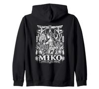 Miko: La Voz del Mundo Espiritual de los santuarios japoneses Sudadera con Capucha