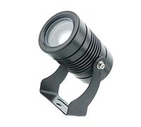 MIKOTR Foco de Exterior LED Luz de Inundación de Haz Largo Haz de Luz Irradiación de Larga Distancia de Haz Estrecho para Iluminación de Edificios(Blanco cálido 3000K,5W(AC85-265V))
