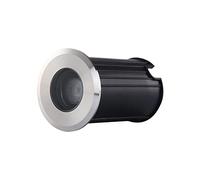 MIKOTR Focos Led Exterior Empotrables Suelobaja Tensión IP68 A Prueba de Agua Foco Subacuático Anticorrosión para Piscina de Agua Salada, Sumergible, para Barco(Blanco cálido 3000K,42x72mm(12V))