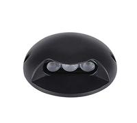 MIKOTR Focos Suelo Led Exterior Luz Lateral 2W 3W No Es Necesario Abrir Agujeros Impermeable Ultradelgado Aplicar para Jardín, Terraza, Acera(luz Blanca fría 6000K,3W)
