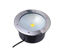 MIKOTR LED Foco empotrable al Aire Libre COB IP65 a Prueba de Agua Alto Voltaje Chip Integrado Incrustado Cubierta balcón Patio Aclarar Luz Blanca cálida 85-265V(Color:Blanco cálido 3000K,Tamaño:20W)