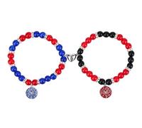 Mikovivi Araña Pulseras Combinadas para Parejas & Mejores Amigos, Elásticas Pulseras Amistad Magnéticas San Valentín Cumpleaños Regalos Joyería para Mujeres Adolescentes Chicas Alma Gemela Hermana