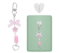 Mikovivi Cadena Dijes Compatible con Kindle, Pulsera Dije Teléfono Lector Electrónico Joyería Estilo Literario Regalo y Accesorios Mujeres Amantes Libros para Kindle Decorar Bolso Tableta (Estilo 1)