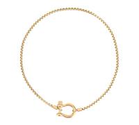 Mikovivi Collar con Colgante Mosquetón, Grillete Ancla Tornillo Acero Inoxidable con Cierre Náutico para Mujeres y Hombres Accesorios de Joyería de Moda