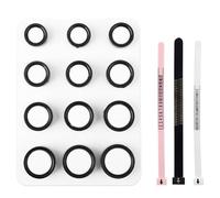 Mikovivi Kit de Medición Tamaño Anillo Inteligente para Oura Ring Gen 4, 4-15 Herramienta Medición Dimensión Dedo Preciso con Cinta Tamaño US/EU/UK para Precompra Precisa