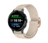 MiKoyi 18 mm Correa Compatible con Garmin Venu 3S/Forerunner 265S/Forerunner 255S/Forerunner 255S/Venu 2S Music, Nailon Correa Reloj Elástica Trenzada para Huawei Watch GT 5 41 mm, Color Estrella