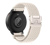 MiKoyi 22 mm Correa para Amazfit Active Max/T-Rex 3 Pro 48 mm/Balance 2/Bip 6/Balance/Bip 5/Bip 5 Unity/Cheetah/Pro, Nylon Deportivo Trenzado Correas de Repuesto para Amazfit GTR 4, Blanco Roto