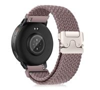 MiKoyi 22 mm Correa para Amazfit Active Max/T-Rex 3 Pro 48 mm/Balance 2/Bip 6/Balance/Bip 5/Bip 5 Unity/Cheetah/Pro, Nylon Deportivo Trenzado Correas de Repuesto para Amazfit GTR 4, Morado Oscuro