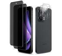 MiKoyi Anti-Espía Protector de Pantalla Privacidad para Oppo Reno13 Pro 5G, [2+2 Piezas] Protector de Lente de Cámara y Dureza 9H Anti-Spy Vidrio Templado para Oppo Reno13 Pro 5G