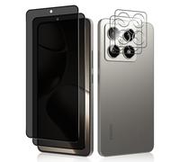 MiKoyi Anti-Espía Protector de Pantalla Privacidad para Xiaomi 14T 5G, Protector de Lente de Cámara Cristal Templado Dureza 9H Anti-Spy Vidrio Templado para Xiaomi 14T 5G