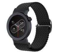 MiKoyi Correa Compatible con CMF by Nothing Watch Pro 2, Suave Transpirable Nailon Correa Reloj Elástica Trenzada para CMF by Nothing Watch Pro 2, Negro