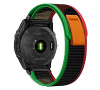 MiKoyi Correa de nailon de 26 mm para Garmin Tactix 8 51 mm/Quatix 8 51 mm, ajuste rápido, cómoda, transpirable, correa de repuesto para Garmin Fenix 8 51mm/7X Pro/7X/6X/6X Pro/5X - Mosaic