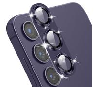 MiKoyi Protector Lente Cámara para Samsung Galaxy S24, Cámara Protector Pantalla Cristal Templado Anti-Arañazos Aleación Alumio Protector Camara para Samsung Galaxy S24, PúRpura