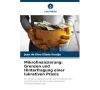 Mikrofinanzierung: Grenzen und Hinterfragung einer lukrativen Praxis: Ein Modell zur Bewertung der Wertschöpfung und -vernichtung für die Nutznießer dezentraler Finanzdienstleistungen
