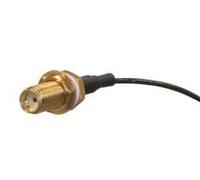 Mikrotik ACSMAUFL - Cable coaxial (SMA, Oro, Derecho, Derecho, Hembra, Negro)