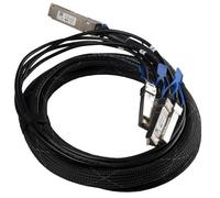 MikroTik Cable breakout 40G/100G de 3 m | QSFP28 a 4x SFP28 XQ+BC0003-XS+