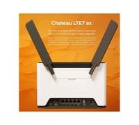 MikroTik Chateau LTE7 ax – Router LTE Wi‑Fi 6 con Ethernet 2,5G S53UG+5HaxD2HaxD-TC&R11e-LTE7