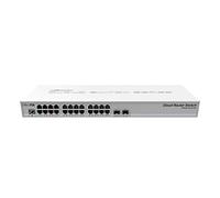 Mikrotik CRS326-24G-2S+RM switch L2 Gigabit Ethernet (10/100/1000) Energía sobre Ethernet (PoE) Gris