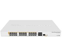 Mikrotik crs328-24p-4s+rm switch gestionado l2/l3 gigabit ethernet (10