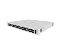 Mikrotik Crs354-48P-4s+2q+rm - Switch - L3 - 48 X 10/100/1000 (poe+) + 4 X 10 Gigabit Sfp+ + 2 X 40 Gigabit Qsfp+ - Desktop, An Rack Montierbar - Poe