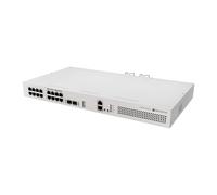 MIKROTIK CRS418-8P-8G-2S+RM Cloud Router/Switch L2/L3 Gigabit Ethernet 16 Puertos PoE 1U Montaje en Rack