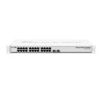 MikroTik CSS326-24G-2S+RM Interruptor de Red Gestionado Gigabit Ethernet (10/100/1000) Energía sobre Ethernet a través de Este Puerto (PoE) 1U Blanco