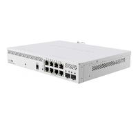 Mikrotik CSS610-8P-2S+IN switch Gestionado Gigabit Ethernet (10/100/1000) Energía sobre Ethernet (PoE) Blanco
