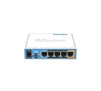 MikroTik hAP Router Wi‑Fi compacto de 2,4 GHz con 5 puertos Ethernet, USB y PoE-Out RB951Ui-2nD